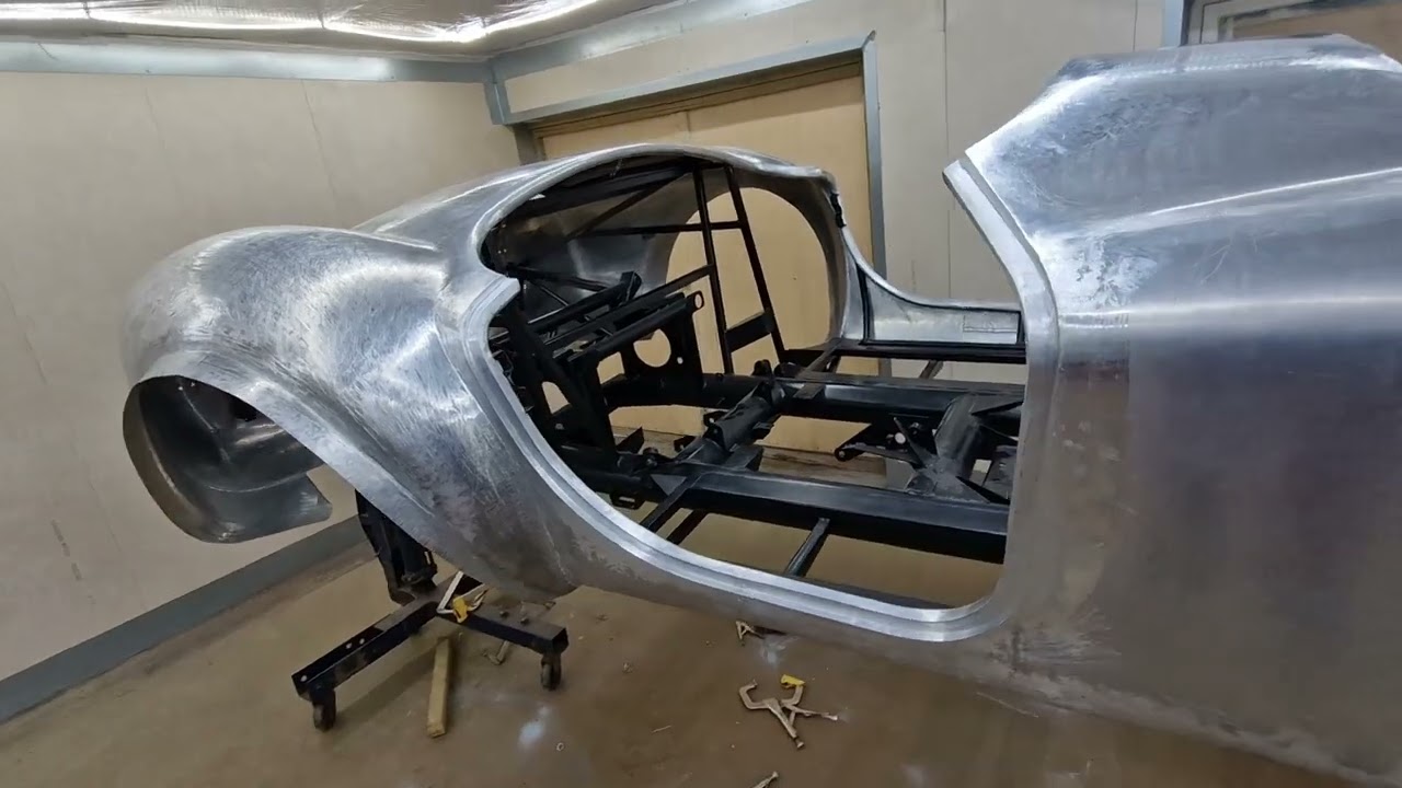 From flat sheet to full car body (by hand)