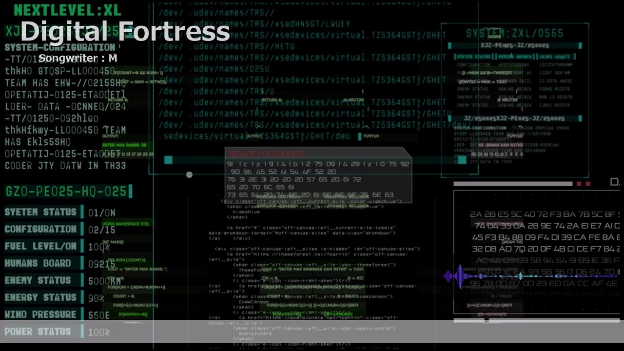 【Demo Song】 Digital Fortress ／ M-JAPAN