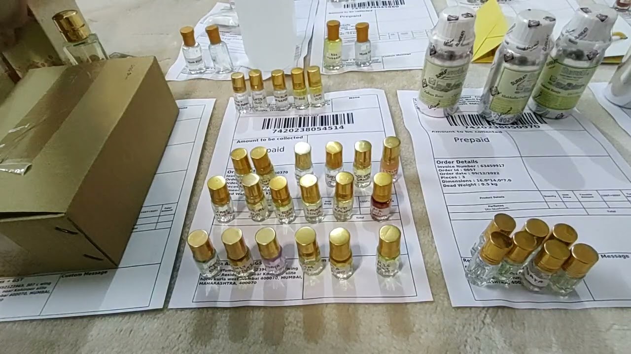 Today's Orders- Surrati 100 gm sealed bottles, 3 ml trial pack, Lattafa Raghba and More!