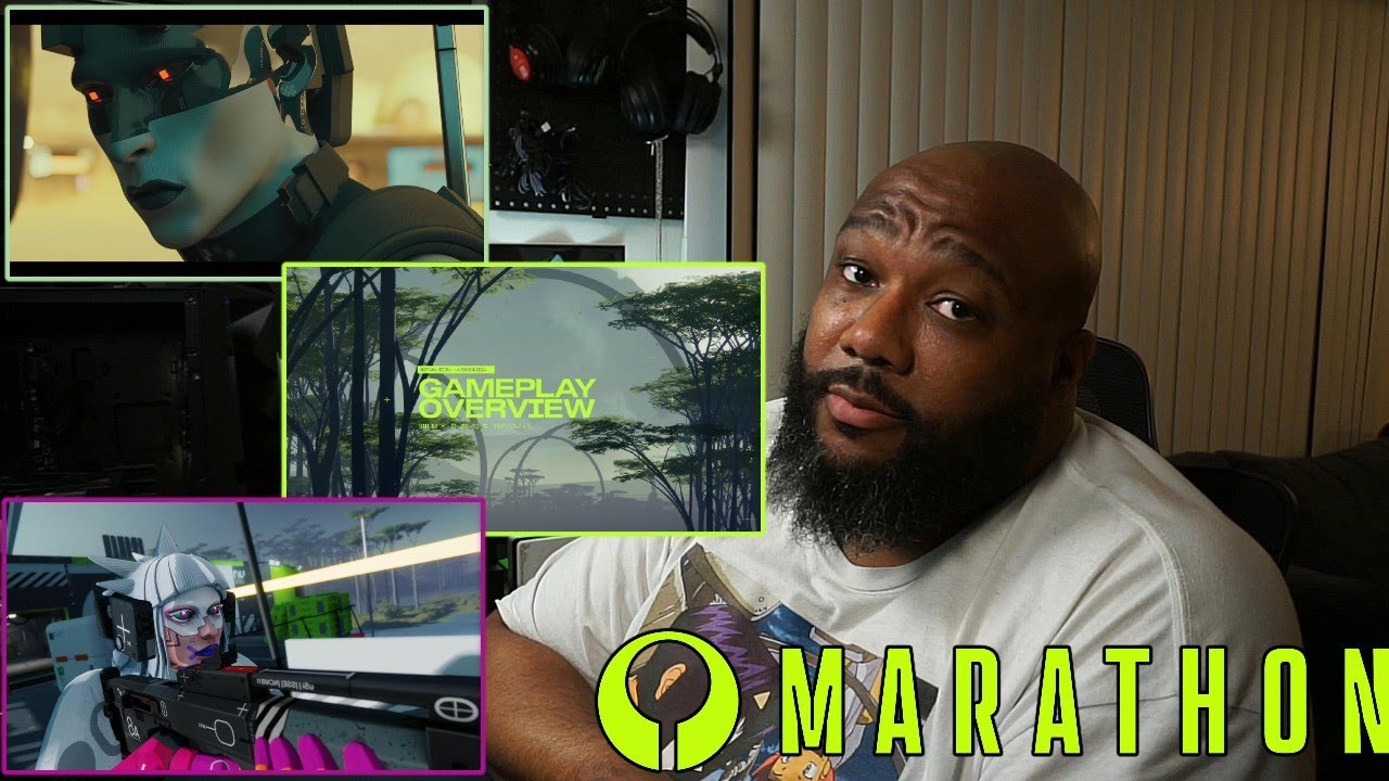 Reaction to Marathon Gameplay Reveal/Overview/Cinematic Trailer. Bungie's Next Big Game