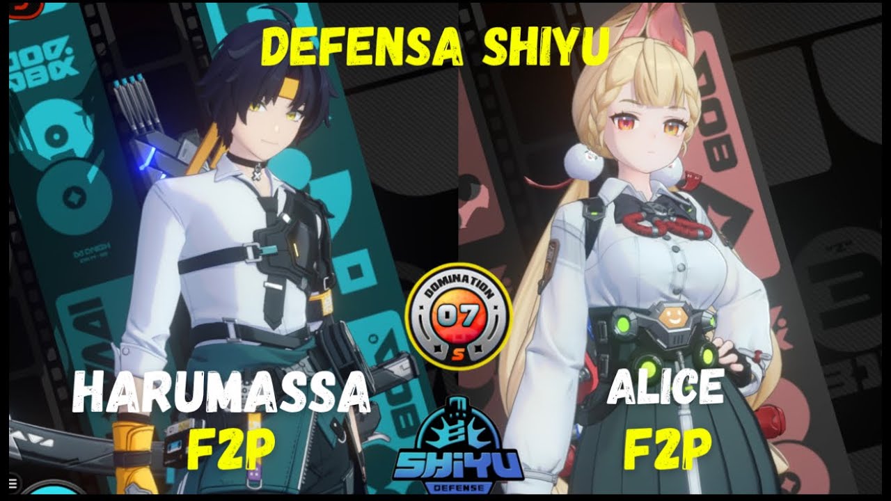 NUEVA Defensa Shiyu ZZZ |Harumasa Qingyi Nicole F2P x Alice Yuzuha Astra Yao | Zenless Zone Zero