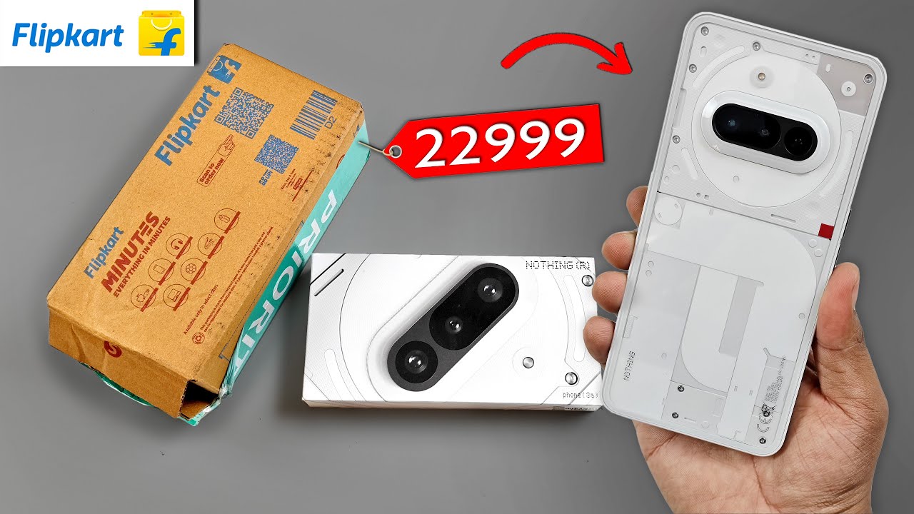 Nothing Phone 3A Unboxing Flipkart 1st Sale | Nothing Phone 3A | Nothing Phone 3A vs iQOO Neo 10R