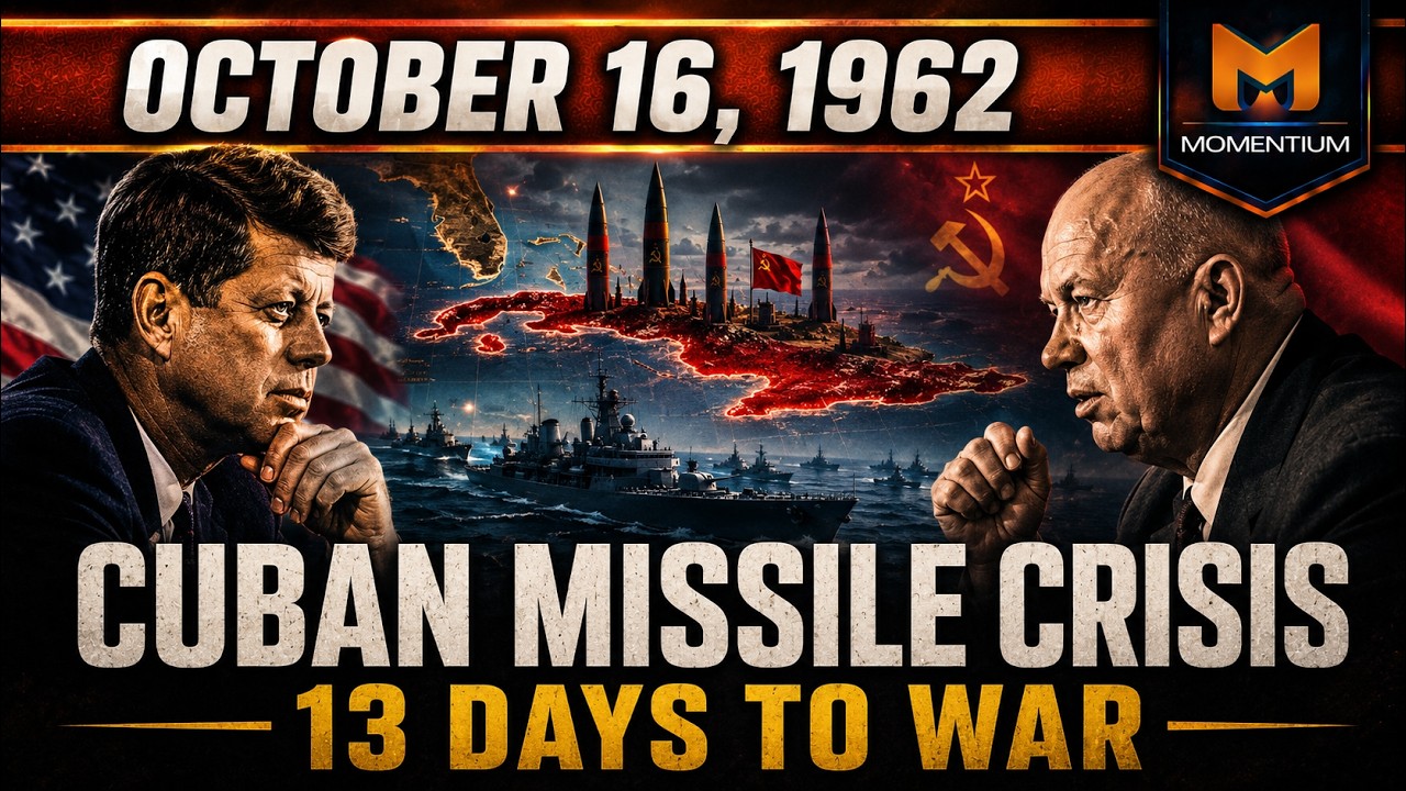 Cuban Missile Crisis: The 13 Days We Nearly Launched Nuclear War #CubanMissileCrisis #ColdWar #JFK