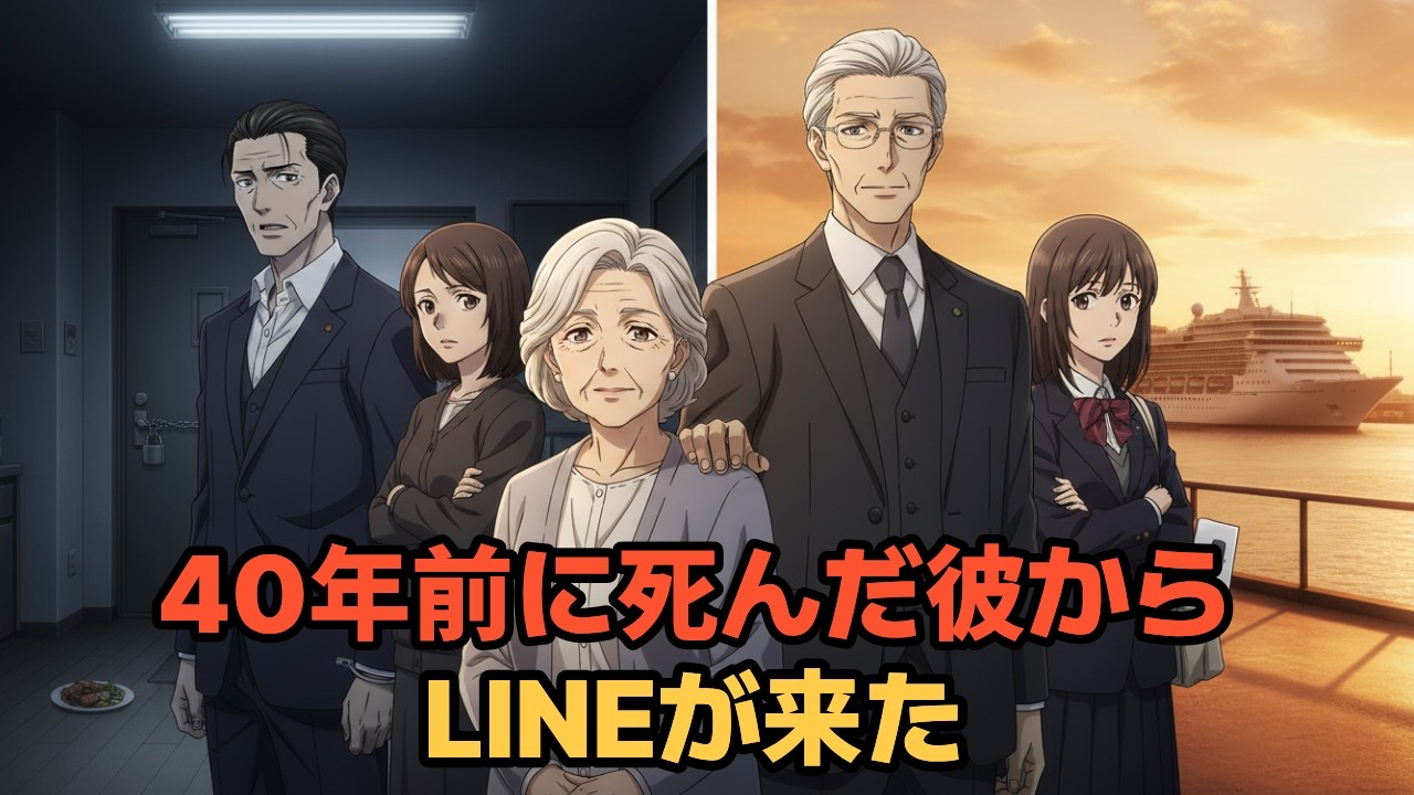 【五十年前の約束】監禁された七十三歳の義母を救った「謎の老紳士」。財産を狙った義理の息子の陰謀を打ち砕き、豪華客船で旅立った最後のエスケープ。 #感動エピソード #家族の絆 #老後の物語