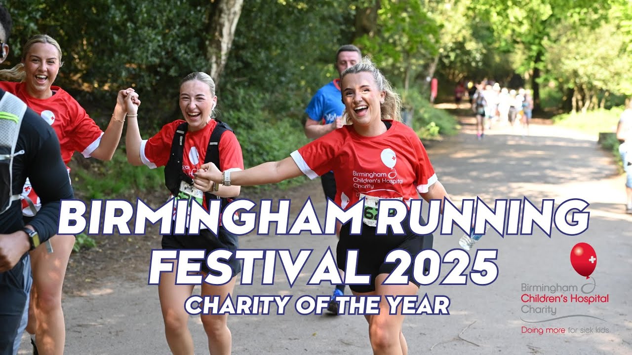 Birmingham Running Festival 2025 - charity of the year highlights