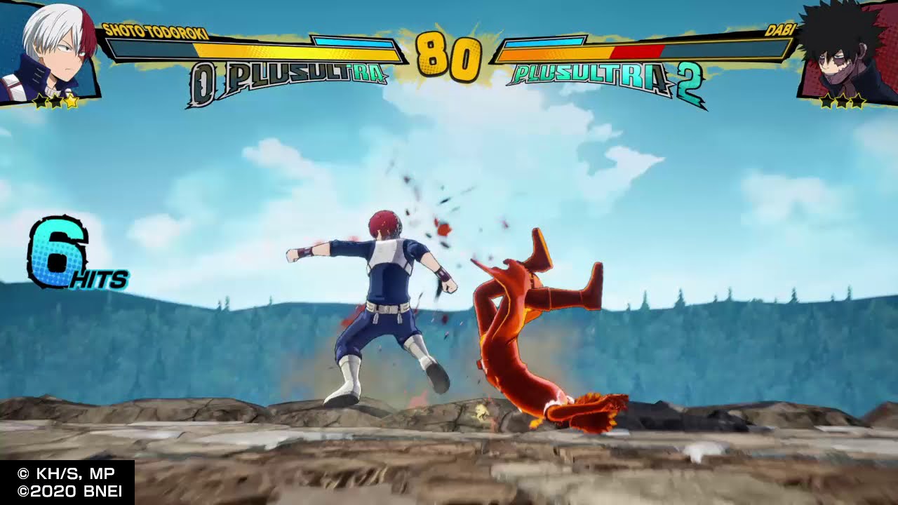 MY HERO ONE'S JUSTICE 2: Dabi vs Todoroki [Free Battle]