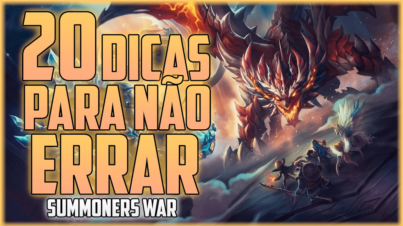 TENHA O MELHOR IN&Iacute;CIO NO SUMMONERS WAR - 20 DICAS PARA VOC&Ecirc; N&Atilde;O COMETER ERROS NO COME&Ccedil;O DE CONTA