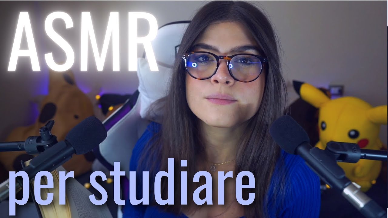 Studierai meglio con questo ASMR nelle orecchie | NO TALKING ASMR