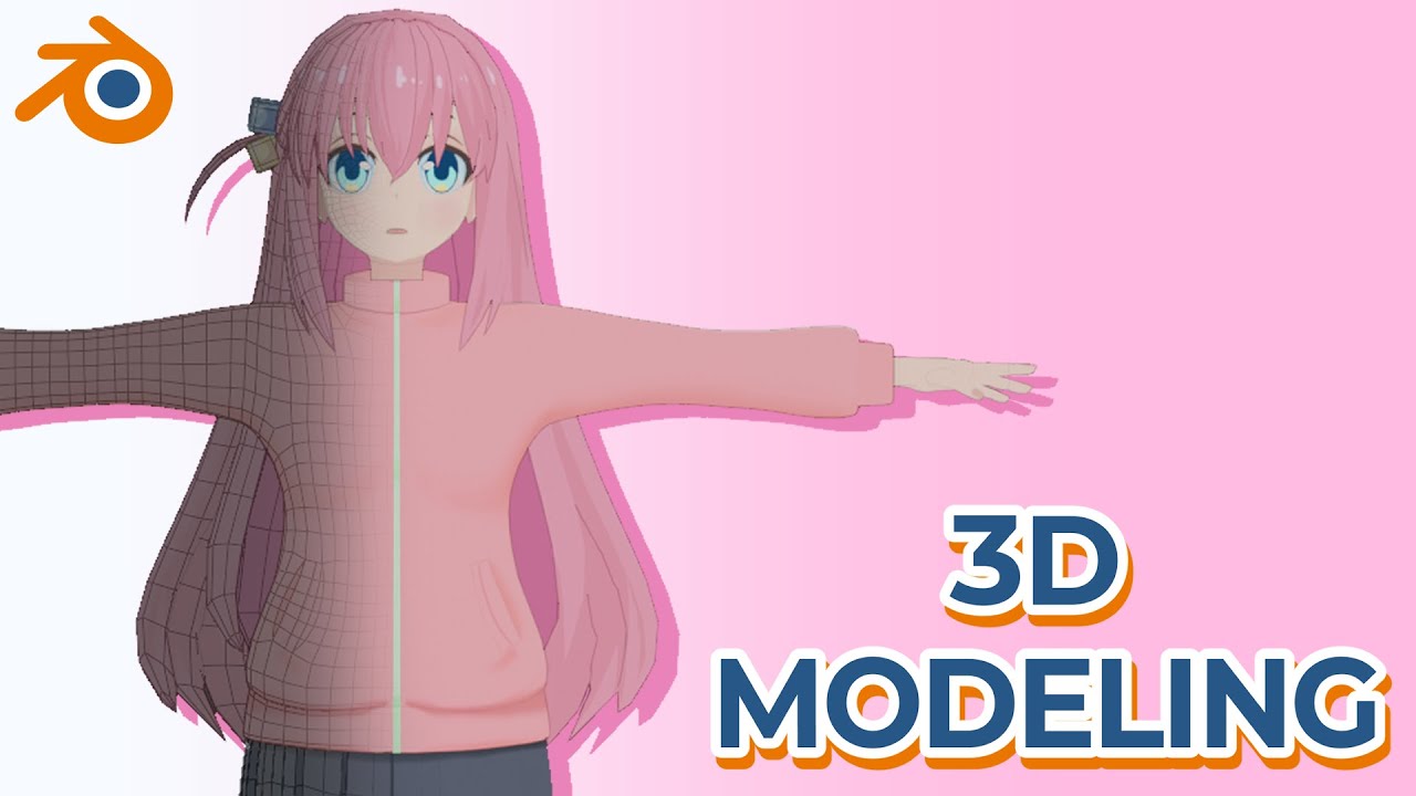 [Blender] Hitori Gotoh 3D Modeling