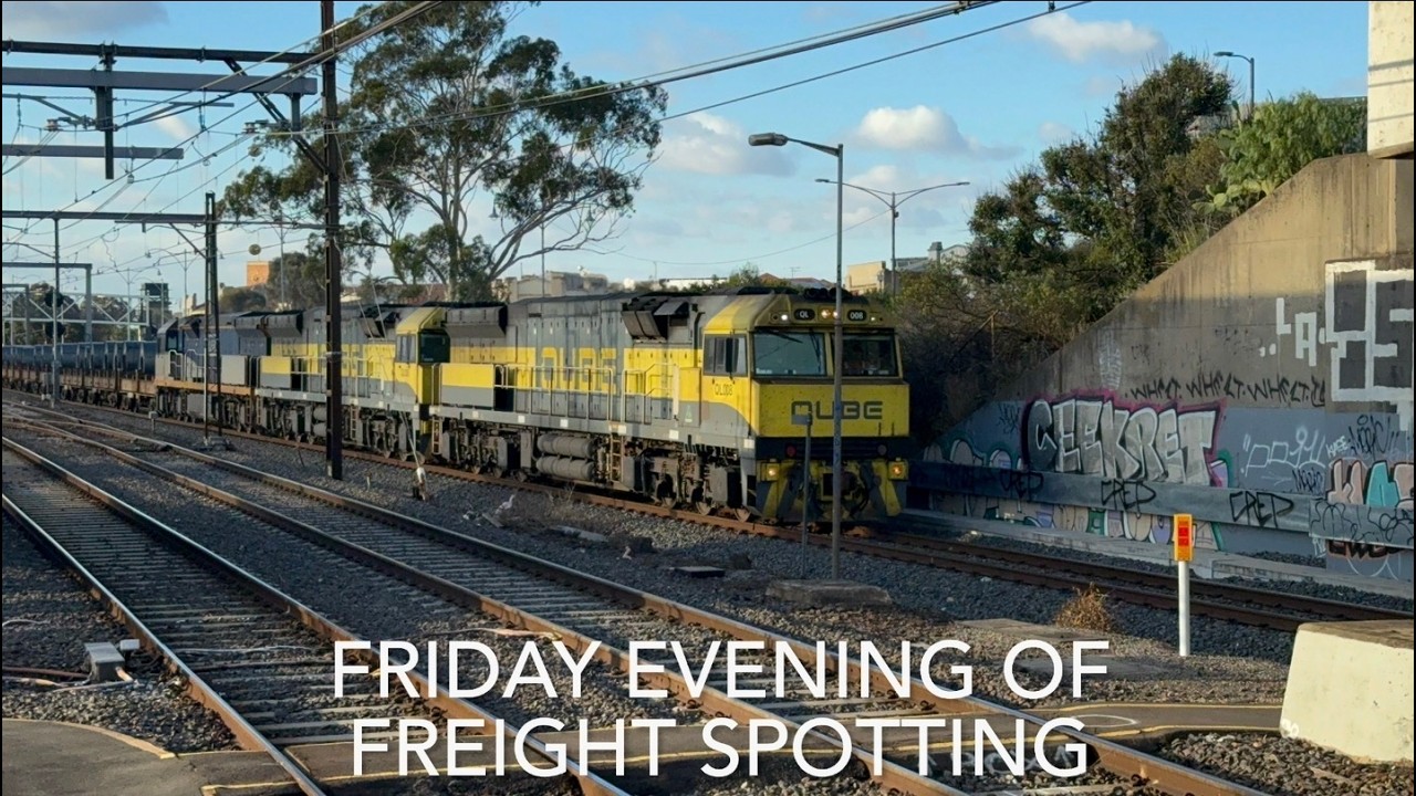 Friday Evening Of Freight Spotting