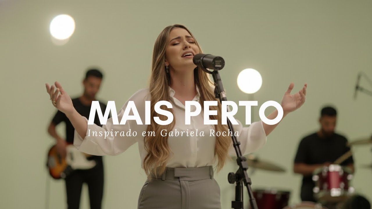 Mais Perto | 1 HORA de Adoração Profunda INSPIRADO EM GABRIELA ROCHA (Playlist Louvor 2025)