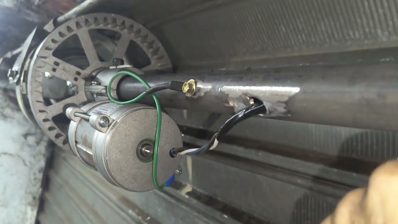 Motor para porta de aço, porta de enrolar parte 2