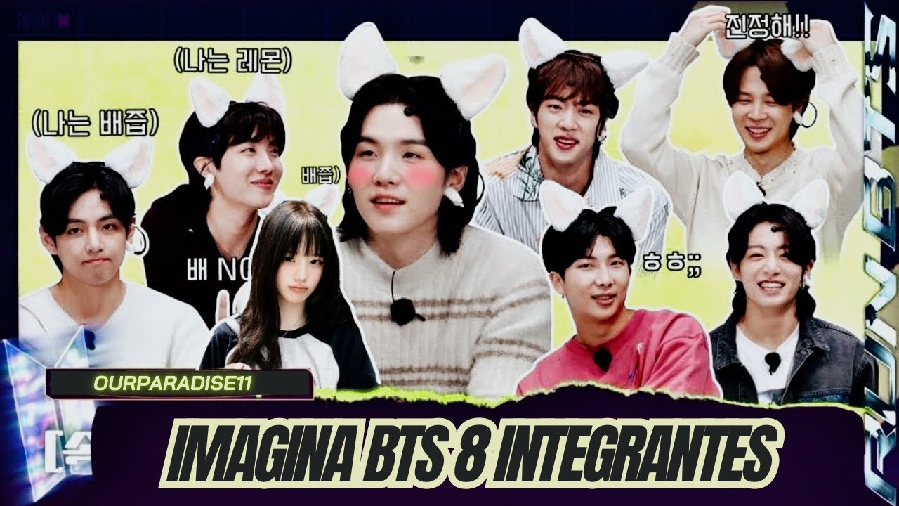 Imagina con BTS 8 Integrantes | Episodio especial de Run| 💜