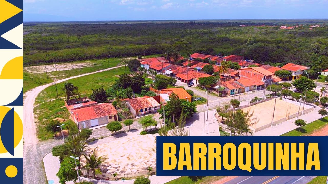 Imagens aéreas da cidade de Barroquinha Ceará - Chavalzada Drone