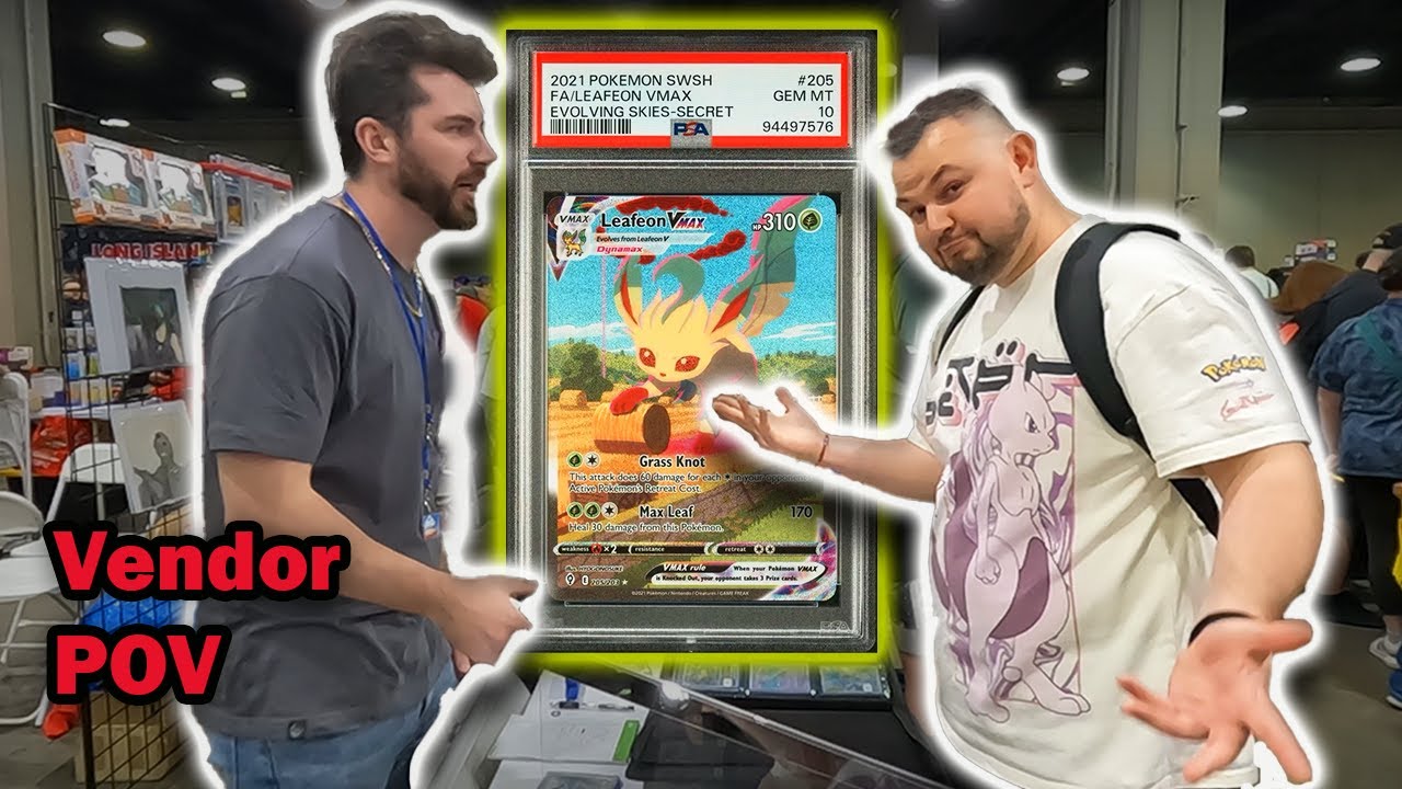 Non-Stop Buying and Selling Pokemon Cards at The LITCG Show! | Day 1