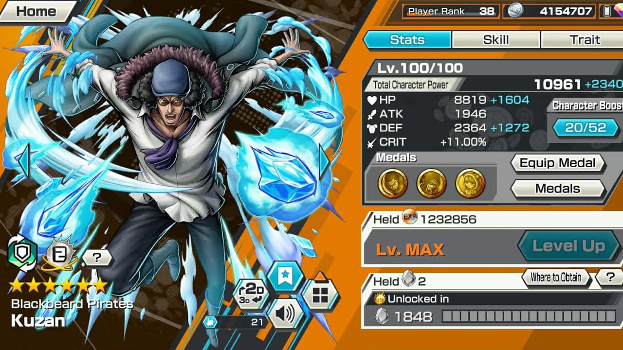 One piece bounty rush (Kuzan)