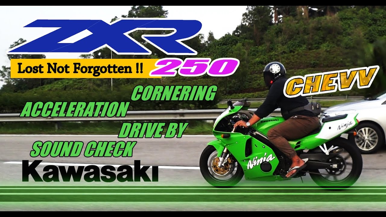 KAWASAKI Ninja ZXR 250 R - Lost not Forgotten - | acceleration | driveby | cornering | soundcheck