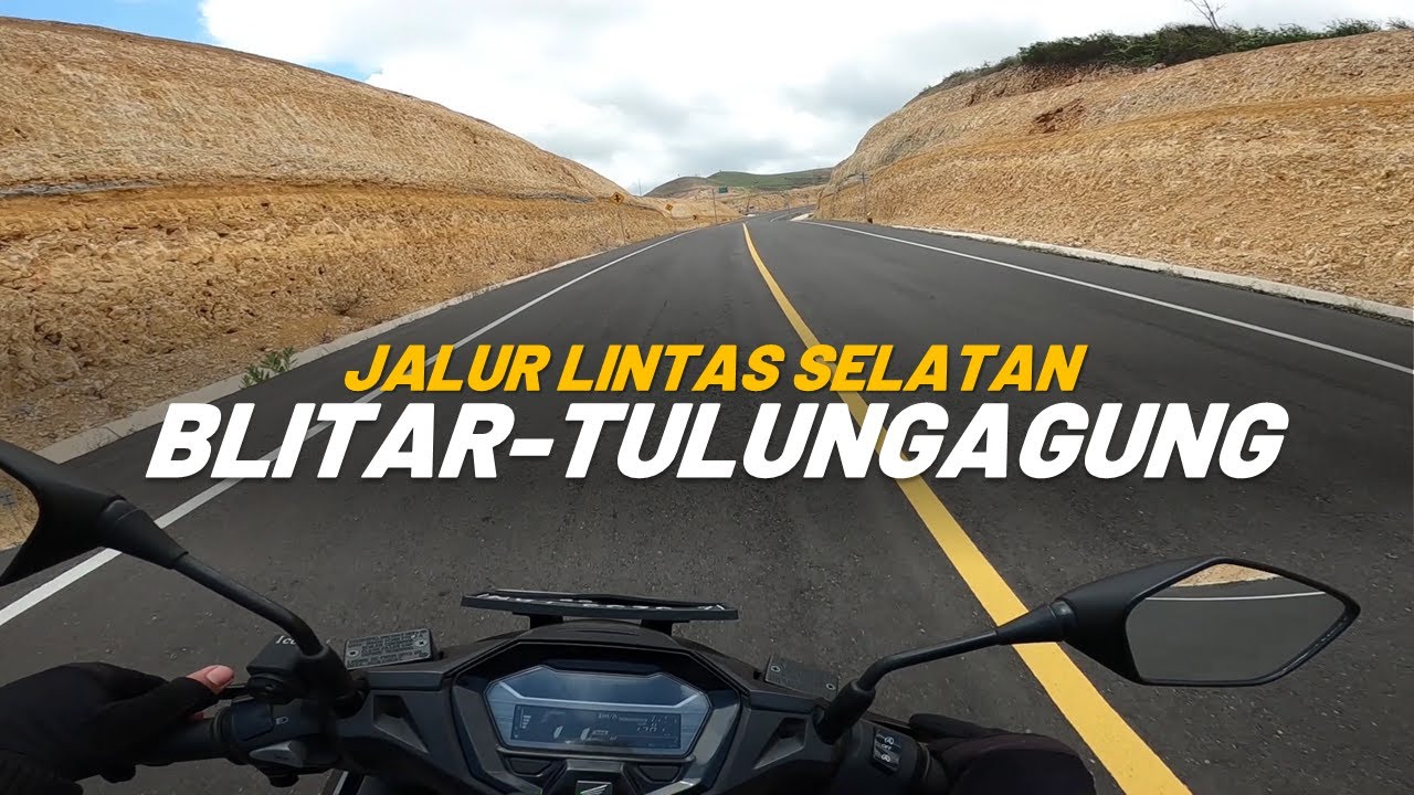Menembus JLS Blitar - Tulungagung | Pantai Sine | Touring Bromo - JLS #6