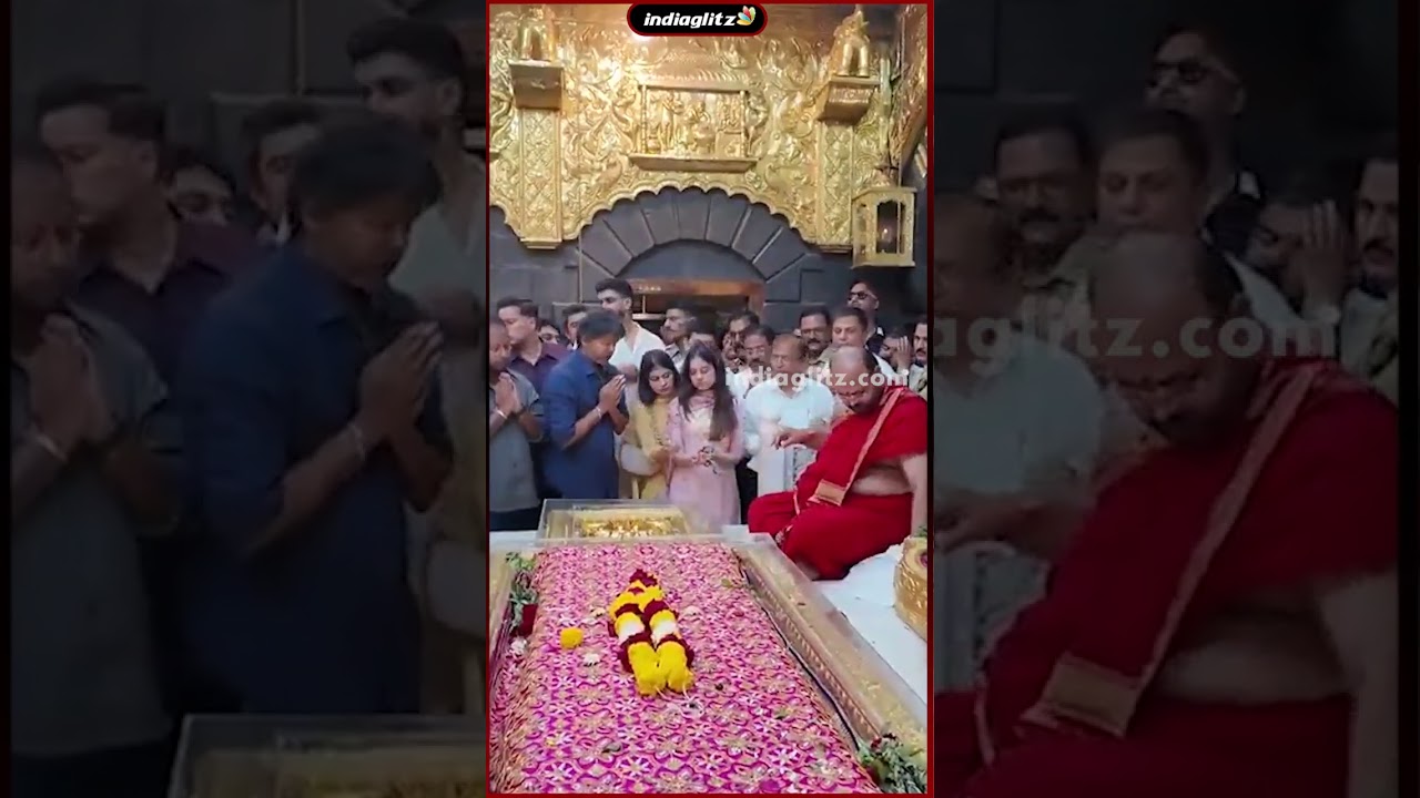 Vijay Visits Shirdi Sai Baba Temple🙏 | Vijay | TVK | Shirdi | Viral