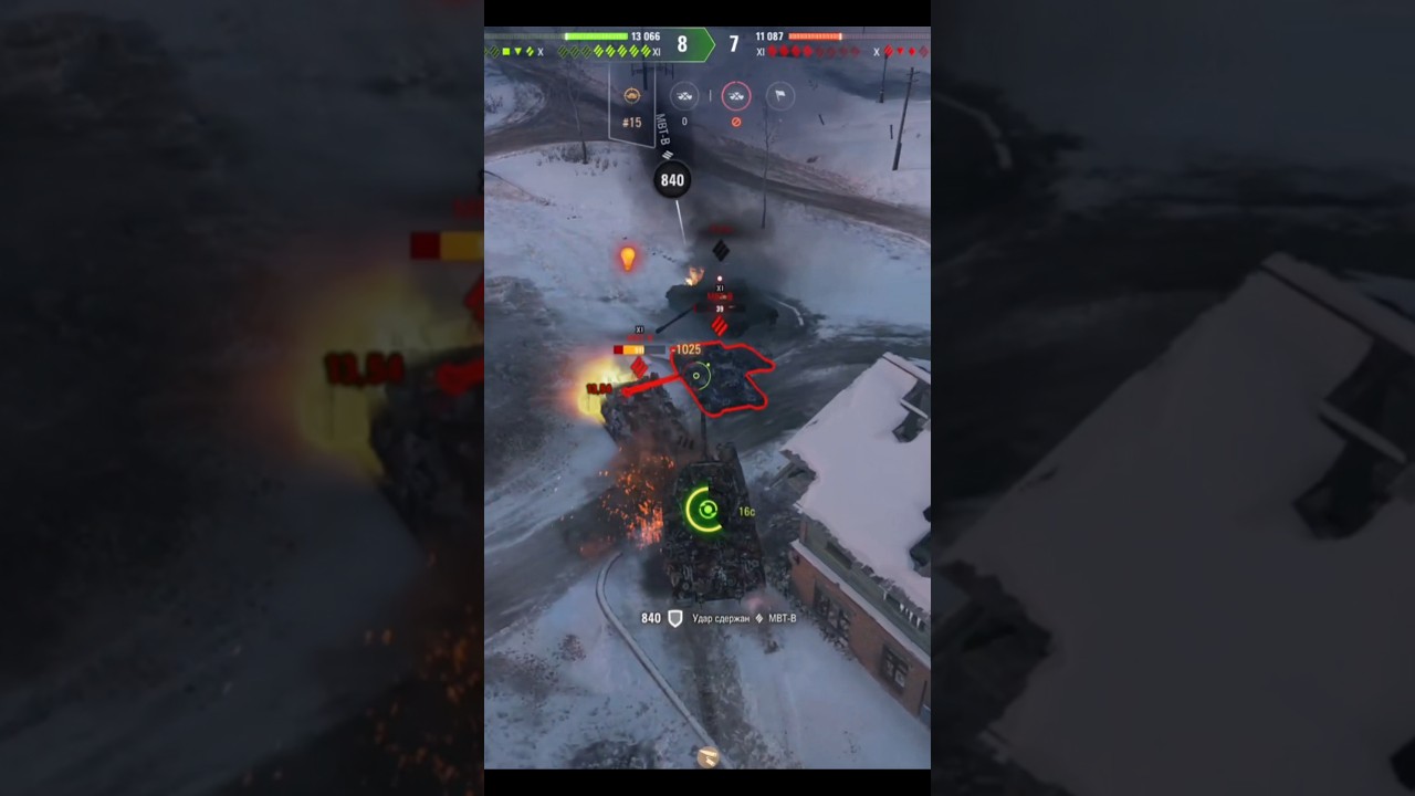 Убийственный таран на Projet F #миртанков #wot