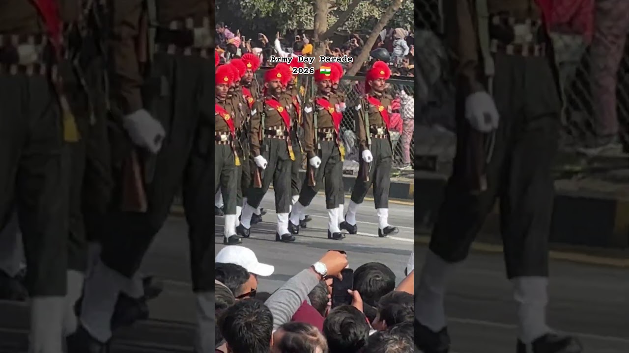 Army Day Parade 2026 🇮🇳 #shorts #ytshorts