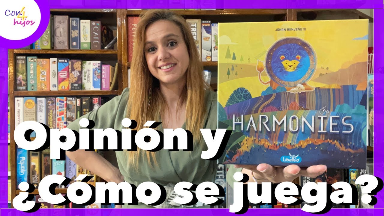 HARMONIES (Asmodee) Opinión y ¿Cómo se juega?
