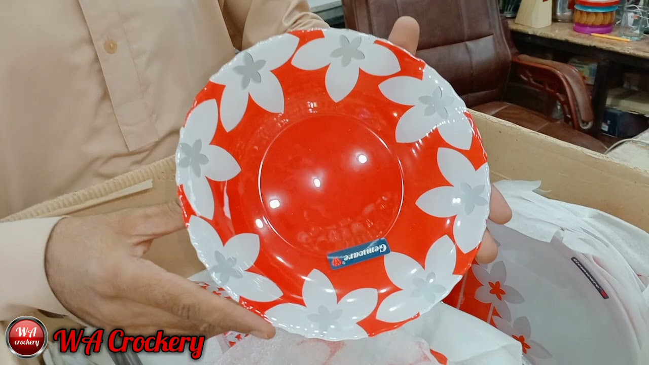 Gemware Dinner set 72p unboxing. #Randomvideo