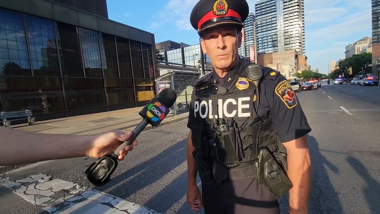 Hamilton Police briefing on fatal shooting outside Jackson Square