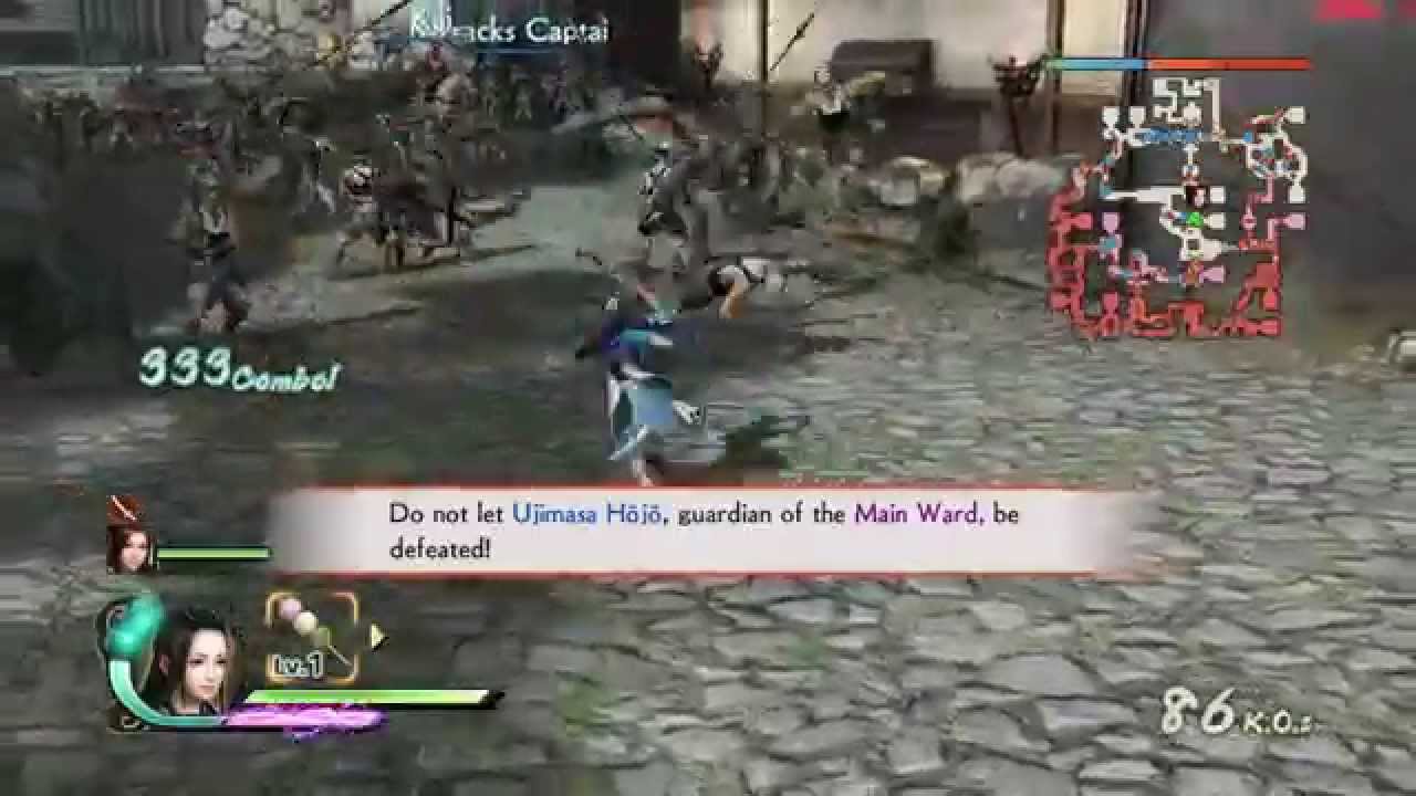 Samurai Warriors 4 - PS4 - Lady Hayakawa Moveset & Combos