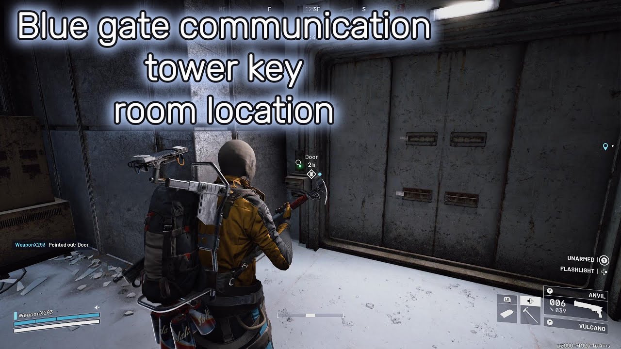 Bule gate communication tower key room location