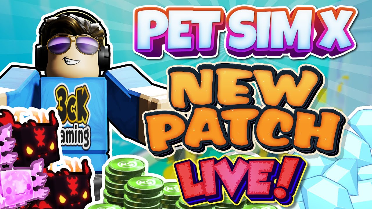 🔴 PET SIMULATOR X NEW PATCH LIVE STREAM - ROBLOX LIVE -27 March 22