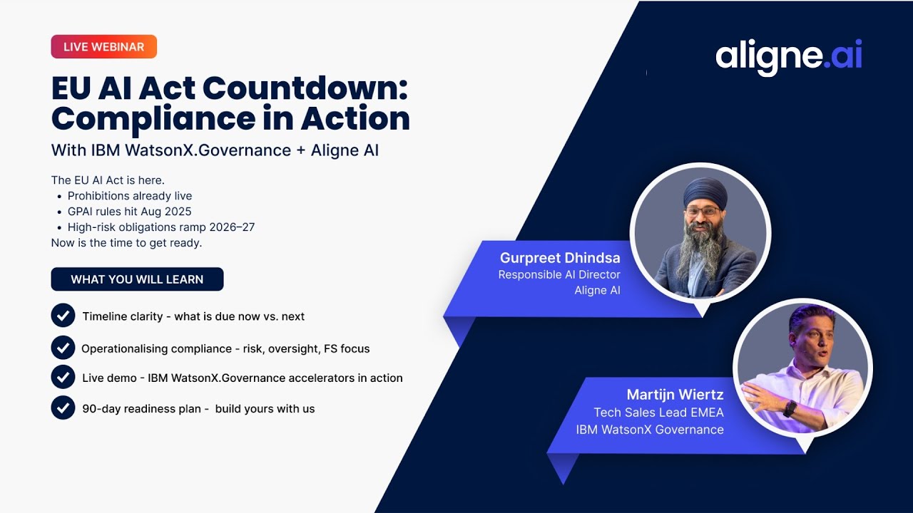 EU AI Act Compliance: Complete Roadmap & AI Governance Platform Demo | 9 Months to Readiness