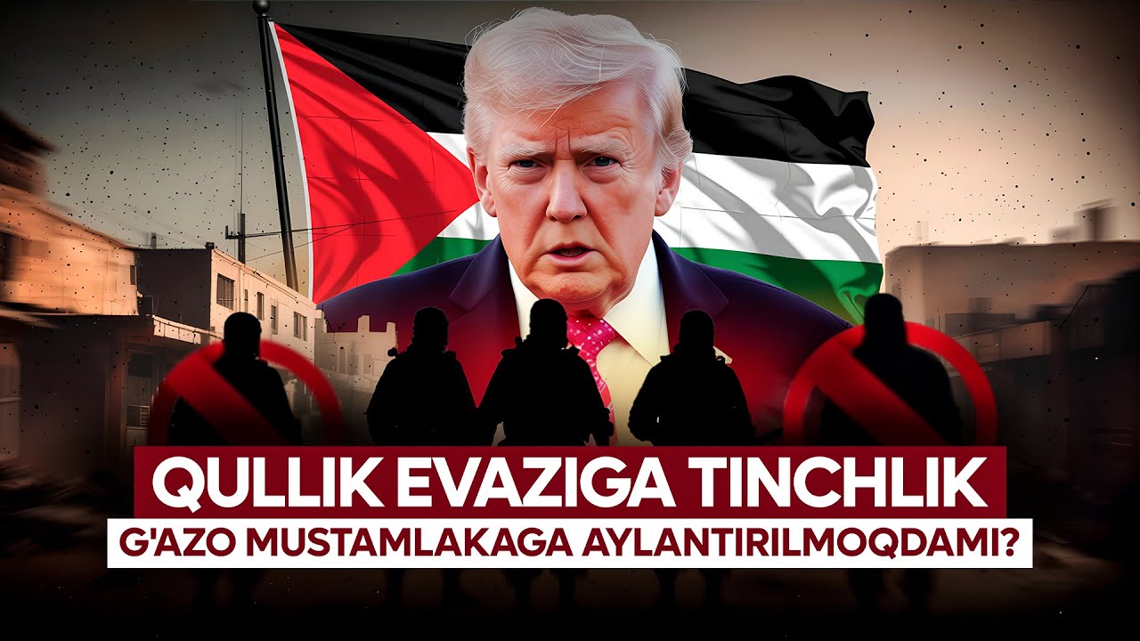 QULLIK EVAZIGA TINCHLIK: G'AZO MUSTAMLAKAGA AYLANTIRILMOQDAMI?