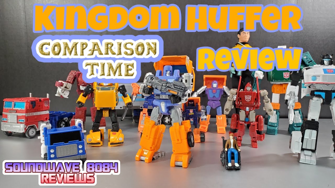 Transformers WFC Kingdom Huffer Comparison Time Review