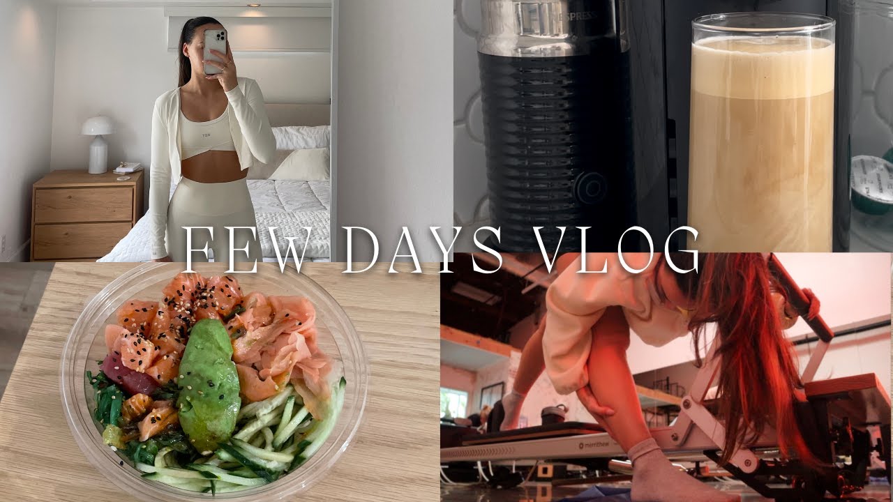 FEW DAYS VLOG: new year new routine, recovery days, getting set up for the week & feel good recipes