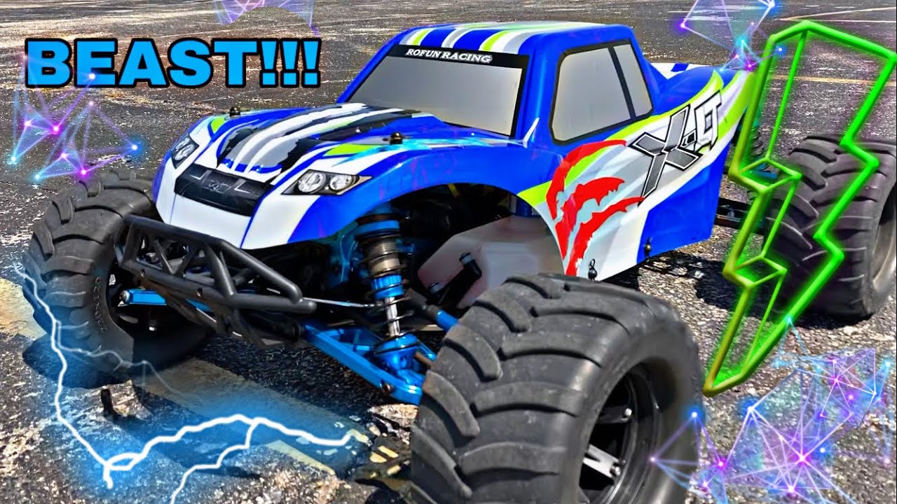 Rovan XLT 45CC Break In and Skatepark Action!