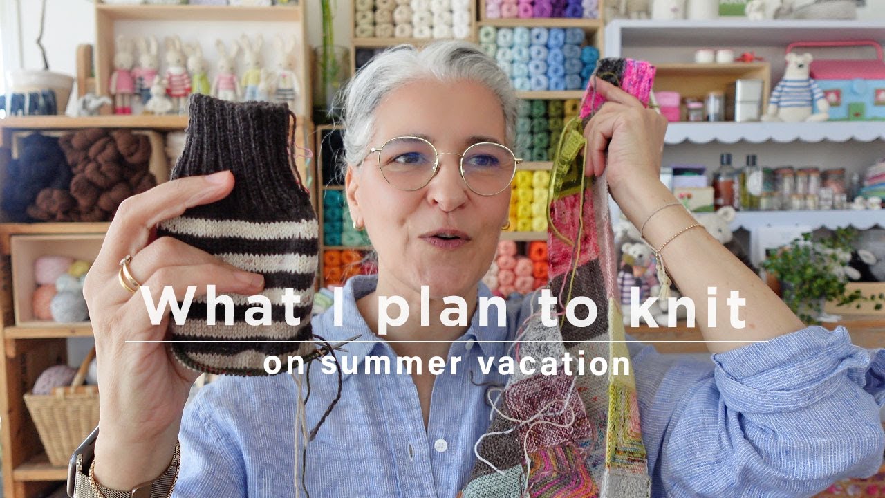 CrochetObjet knitting - What I'll knit on my Summer vacation
