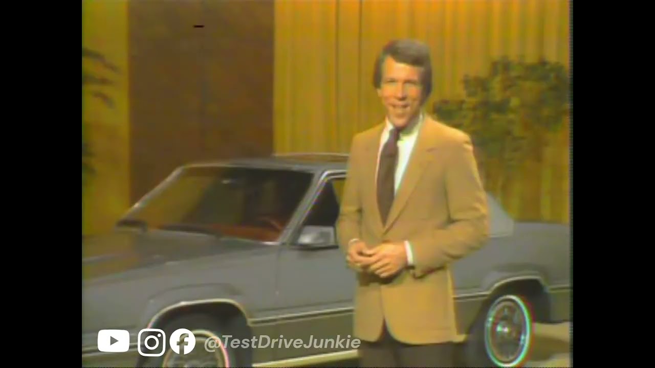 1982 Mercury Cougar Manufacturer Laserdisc Promotional Video Full