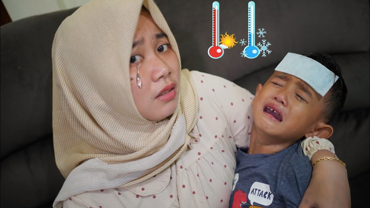 ALI SAKIT DEMAM PANAS 🤢 -  Minta Beli Jajanan | Ali vlog