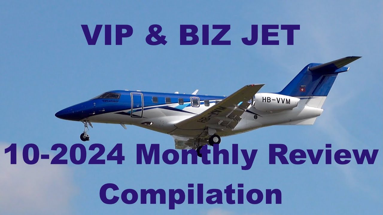 VIP & BIZ Jets Monthly Review Compilation October 2024 10/24 Gulfstream Dassault Embraer Beechcraft