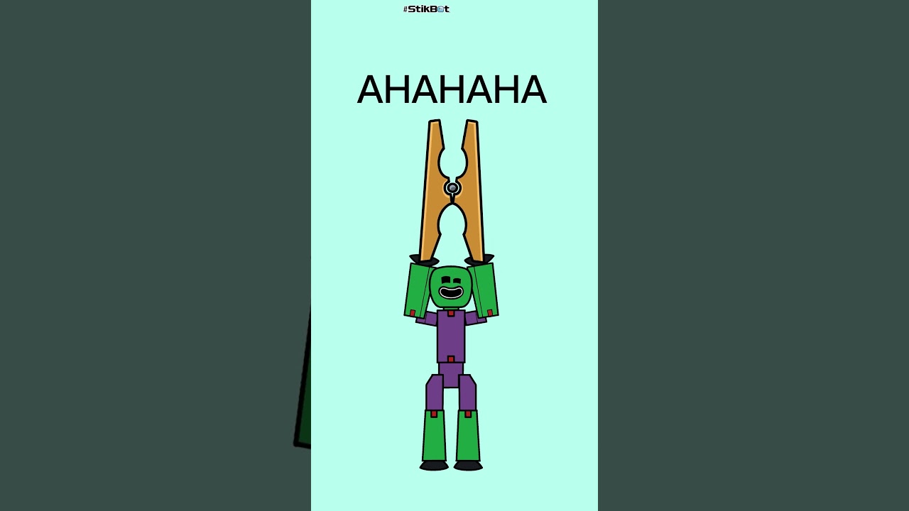 StikBot Goes Crazy 😂 | A-A-HAHAHAHAHA