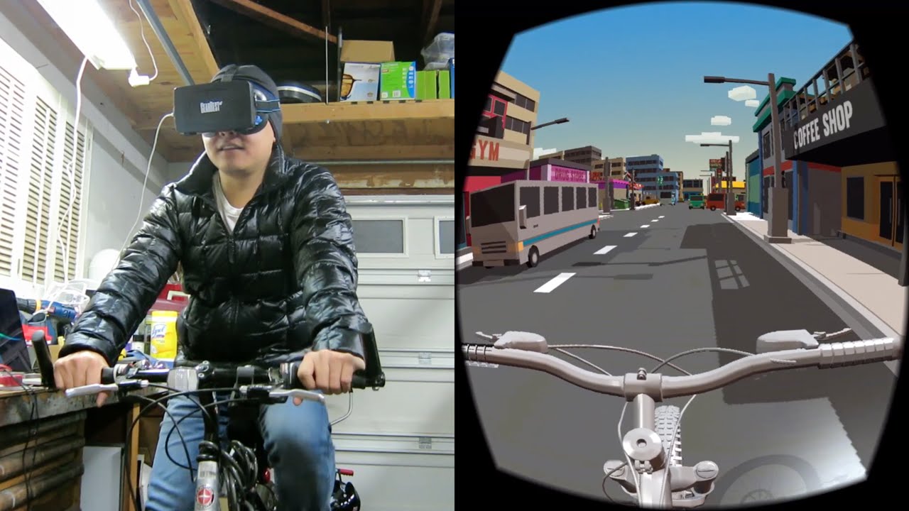 A $40 VR Cycling Experience
