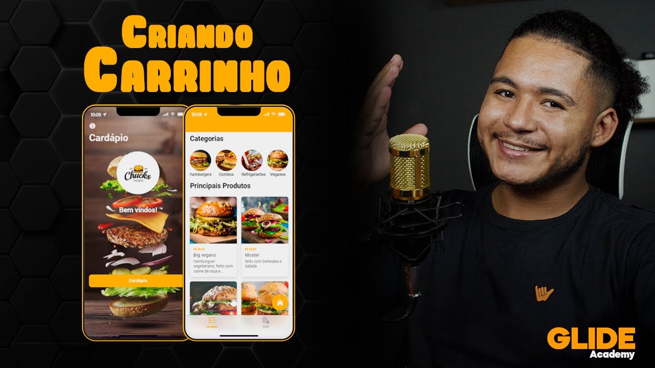 Como criar pagina de carrinho app delivery #Glide #glideapp #glidedelivery