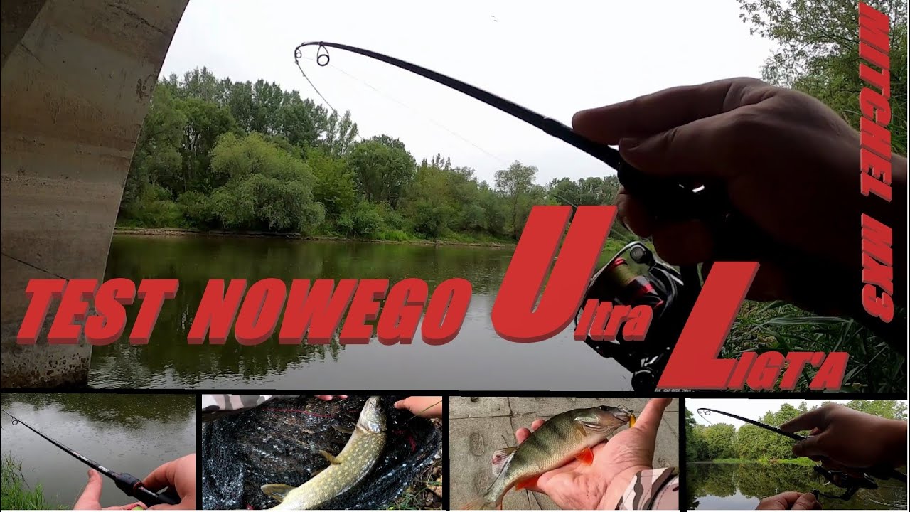 TEST NOWEGO Ultra Ligt / MITCHELL Epic MX3 2.10m 0-5g
