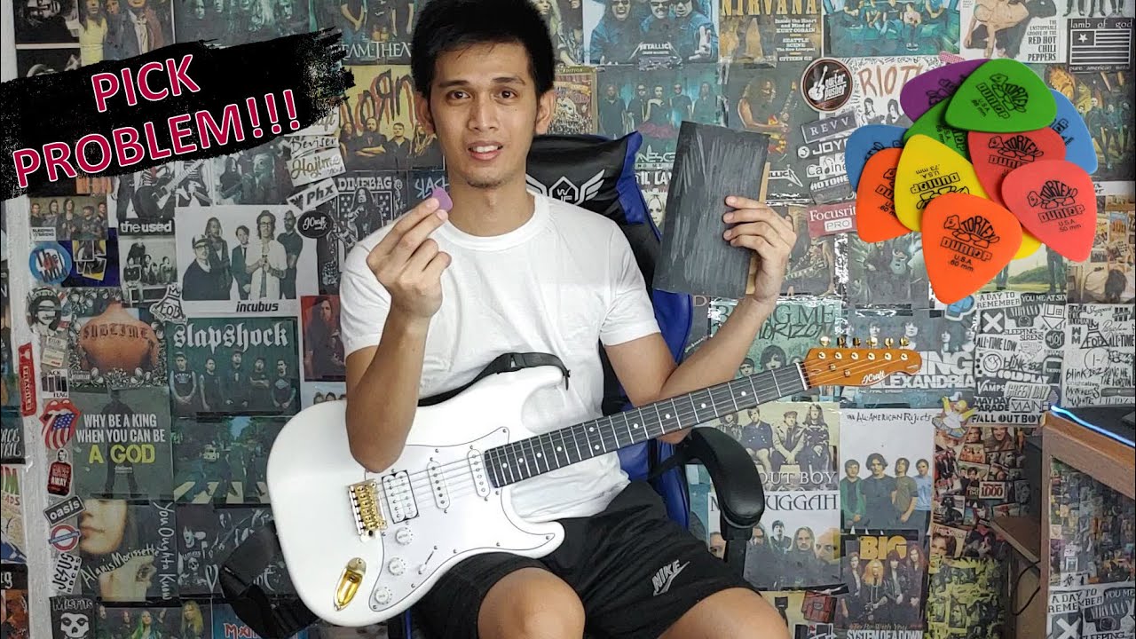 Laging Nahuhulog na Guitar Picks - Tips and Tricks#1