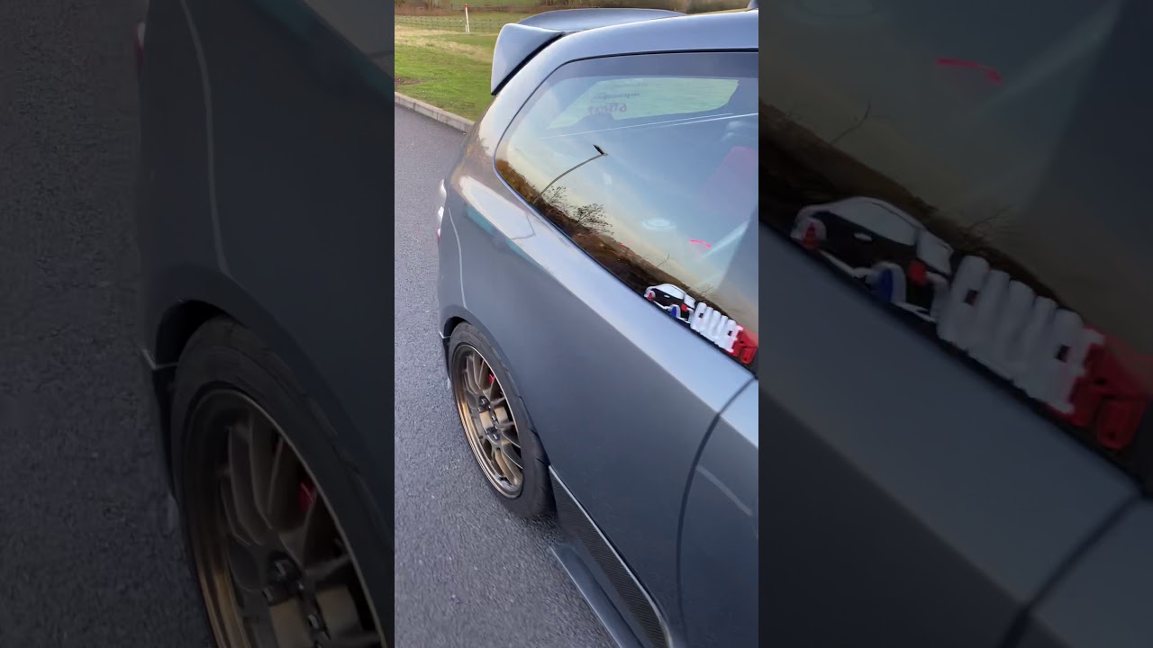 Carbon Cosmic EP3 Civic Honda Type R 😍😍  Stoptech Volks Buddyclub  Running Nitrous WOZ Kit