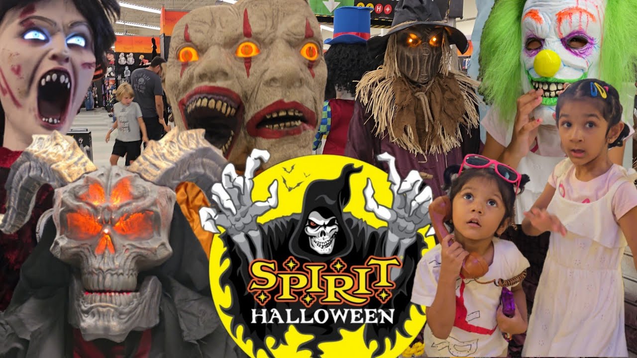 Spirit Halloween store tour | Spirit Halloween 2025 animatronics | 2025 Spirit Halloween Store tour 