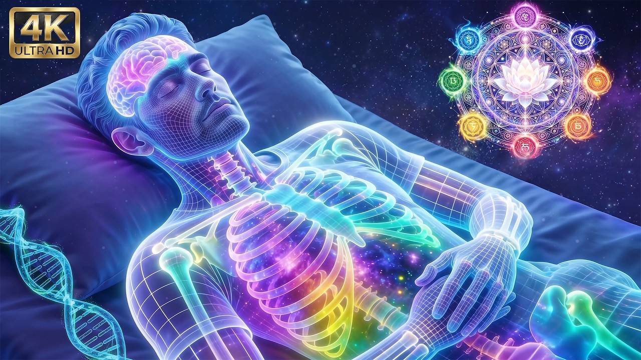 432Hz + 528Hz - Fall Into Deep Sleep Instantly, Whole Body Relaxation, Stop Overthinking