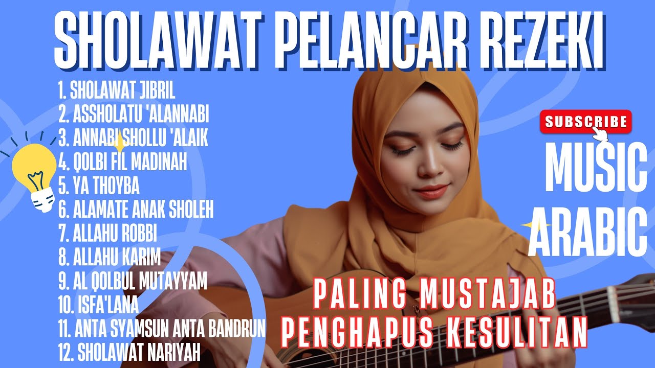 Viral Sholawat Pelancar Rezeki Paling Mustajab 💚 Pembuka Pintu Rezeki Barokah & Penghapus Kesulitan