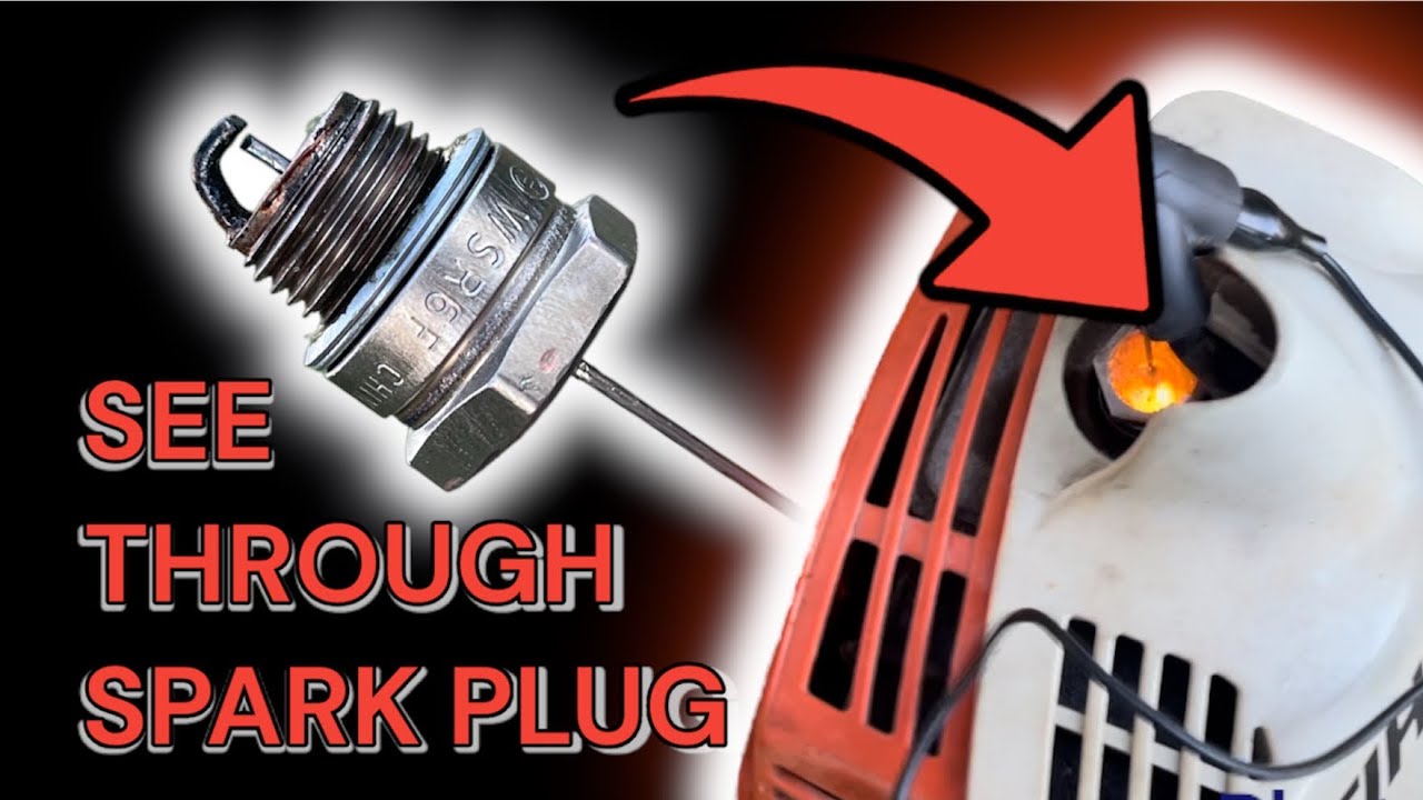 See Through Spark Plug!